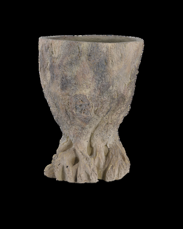 Safavieh Old Growth Medium Planter - Brown | Currey & Co - 2200-0052