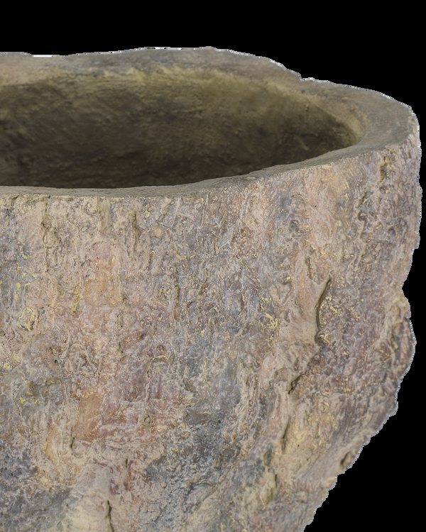 Safavieh Old Growth Small Planter - Brown | Currey & Co - 2200-0053