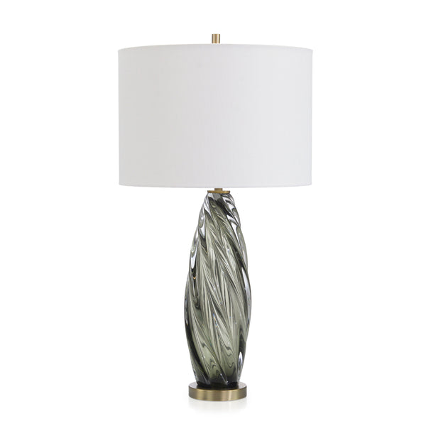 Safavieh Olive Art Glass Table Lamp | John-Richard - JRL-10621