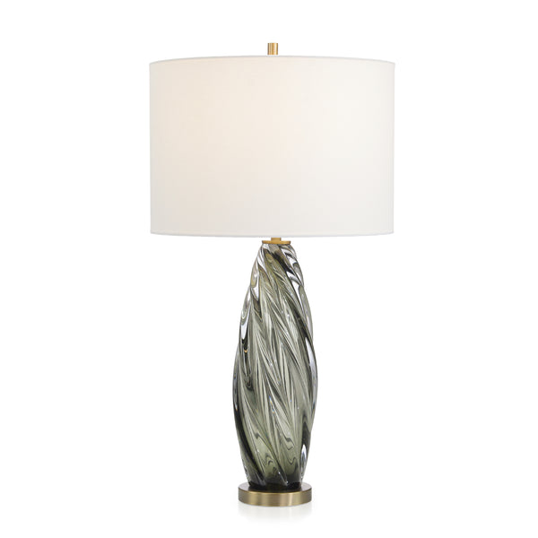 safavieh Olive Art Glass Table Lamp | John-Richard - JRL-10621
