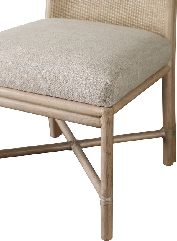 Safavieh Open Oval Side Chair | McGuire Furniture - MCA1046