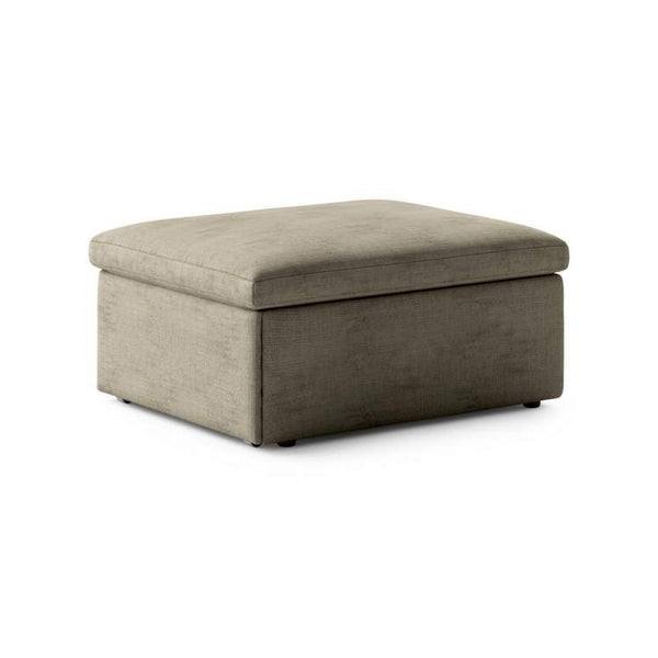 Safavieh Otto Sleeper Ottoman - Cremona 24 - Smoked Birch Top | Luonto Furniture - OTTO-QDW-CREM/24 -SMB