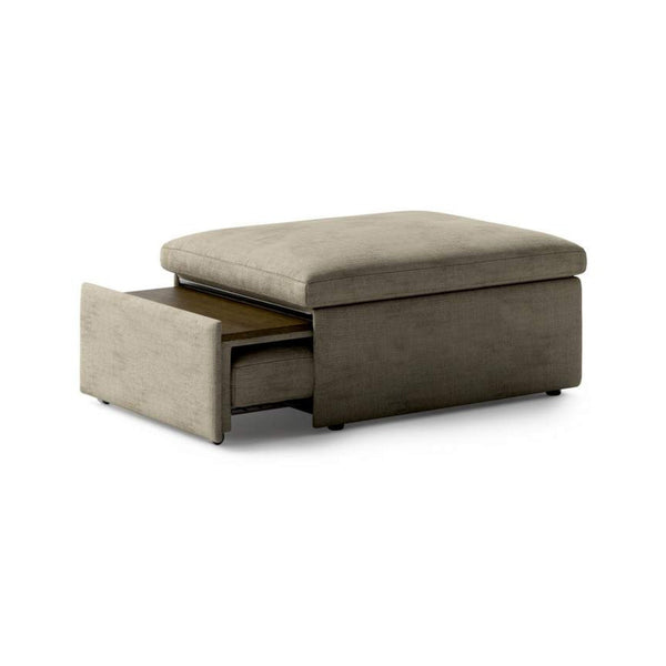 Safavieh Otto Sleeper Ottoman - Cremona 24 - Smoked Birch Top | Luonto Furniture - OTTO-QDW-CREM/24 -SMB