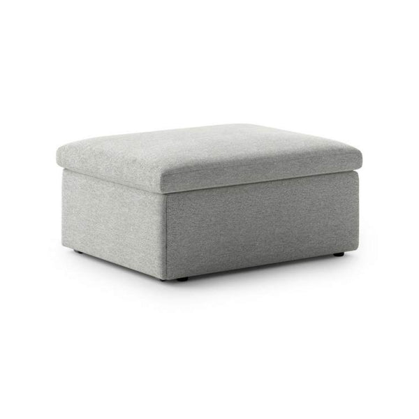 Safavieh Otto Sleeper Ottoman - Lea 40 - Smoked Birch Top | Luonto Furniture - OTTO-QDW-LEA/40-SMB