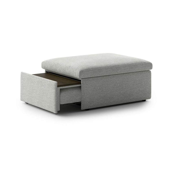 Safavieh Otto Sleeper Ottoman - Lea 40 - Smoked Birch Top | Luonto Furniture - OTTO-QDW-LEA/40-SMB