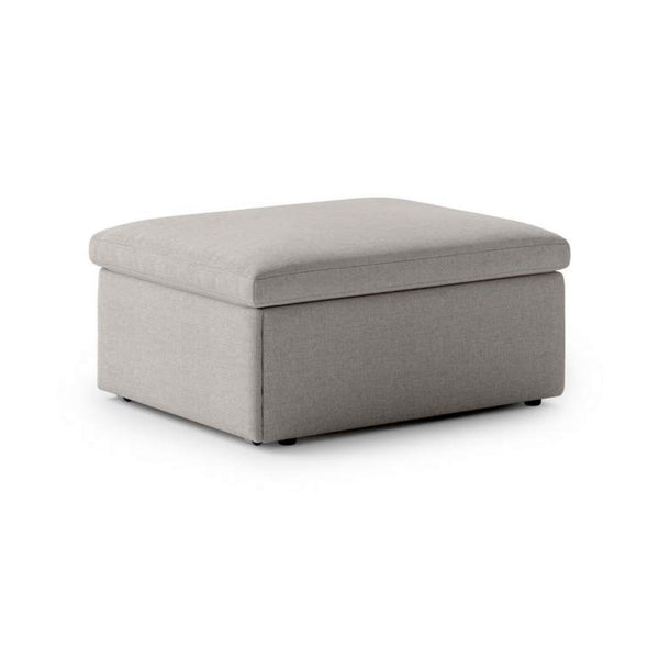 Safavieh Otto Sleeper Ottoman - Oasis 01 - Smoked Birch Top | Luonto Furniture - OTTO-QDW-OASI/01-SMB