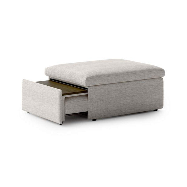 Safavieh Otto Sleeper Ottoman - Oliver 173 - Smoked Birch Top | Luonto Furniture - OTTO-QDW-OLIV/173-SMB