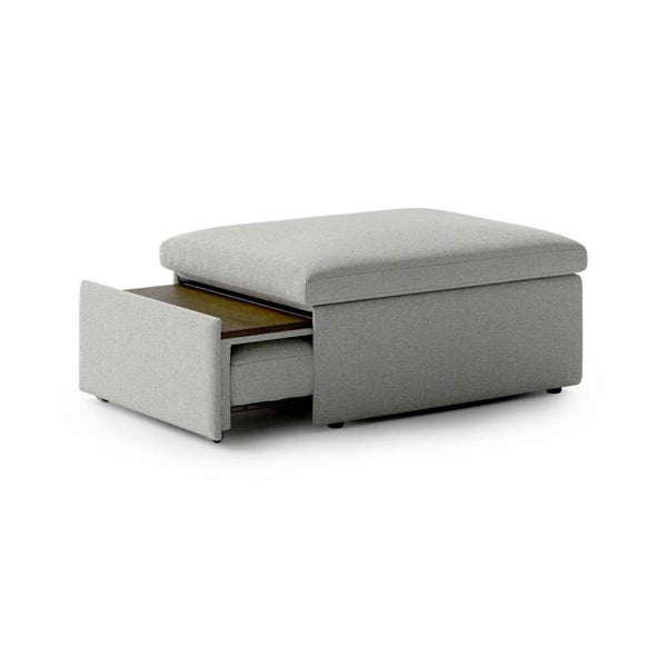 Safavieh Otto Sleeper Ottoman - Rene 01 - Smoked Birch Top | Luonto Furniture - OTTO-QDW-RENE/01-SMB