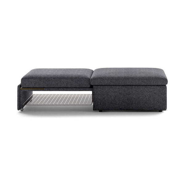 Safavieh Otto Sleeper Ottoman - Rene 04 - Smoked Birch Top | Luonto Furniture - OTTO-QDW-RENE/04 -SMB