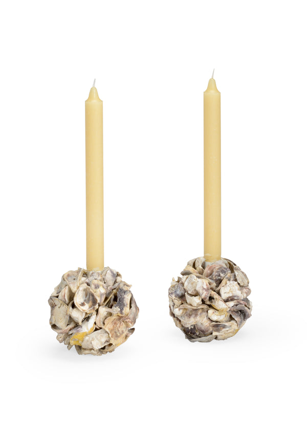 safavieh Oyster Shell Candleholder (Pr) | Chelsea House - 384571