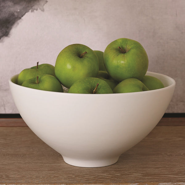 Safavieh Palma Bowl-Matte White | Global Views - 7.10103