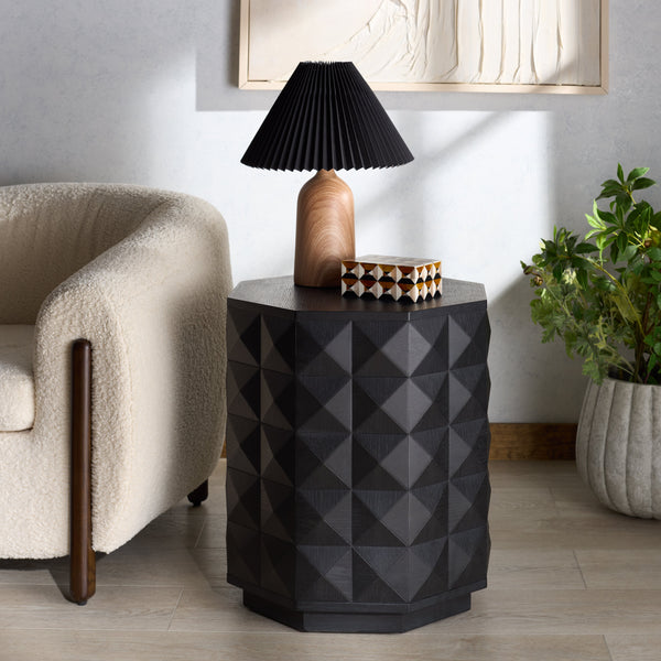 Safavieh Patty Wood Octagon Accent Table | Safavieh Couture - SFV7252