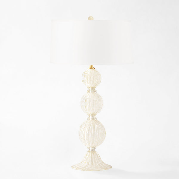 safavieh PERLA Murano Glass Lamp | Decorative Crafts - DCO2-WH31