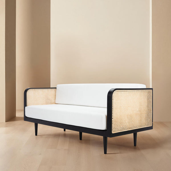 Safavieh Petroski French Cane Sofa | Safavieh Couture - DUP1007