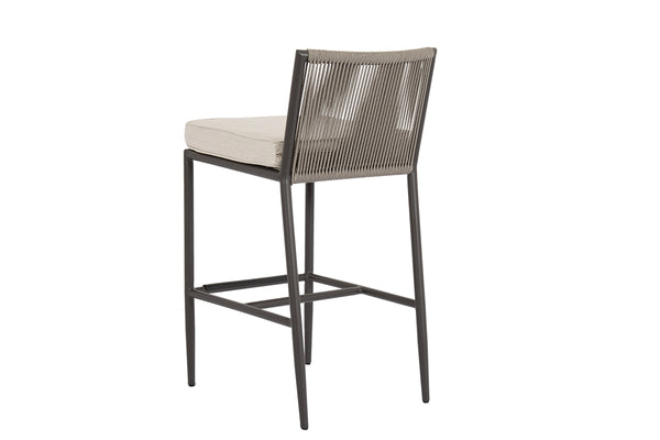 Safavieh Pietra Counterstool In Echo Ash No Welt - Graphite | Sunset West - SW4601-7C-EASH-STKIT