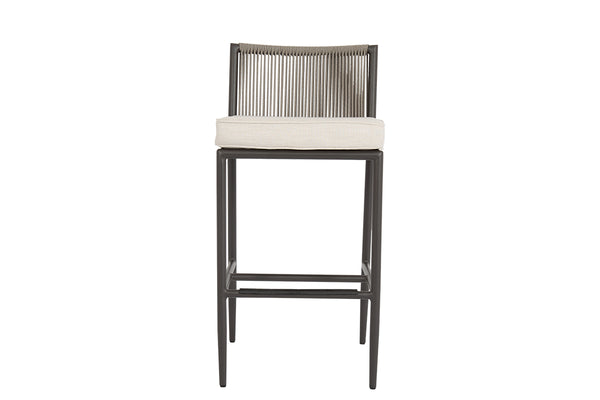 Safavieh Pietra Counterstool In Echo Ash No Welt - Graphite | Sunset West - SW4601-7C-EASH-STKIT