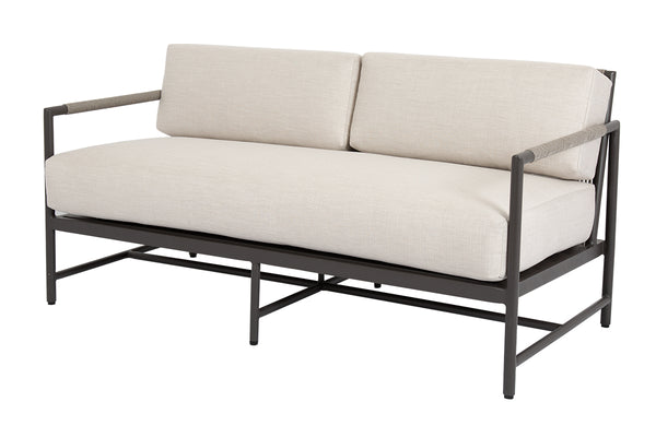 safavieh Pietra Loveseat in Echo Ash No Welt - Graphite | Sunset West - SW4601-22-EASH-STKIT