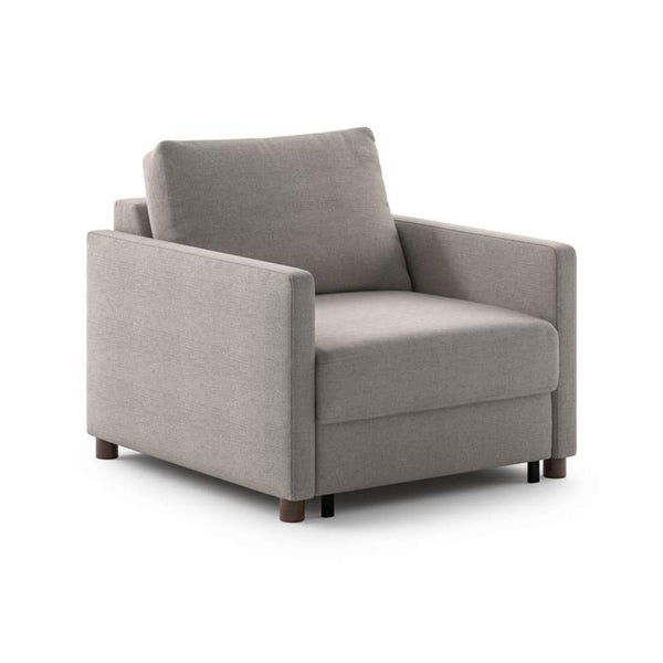 Safavieh Polar Cot Chair Sleeper - Oasis 01 - 110/6 Walnut | Luonto Furniture - POLA-ALV-OASI/01-110/6-WA