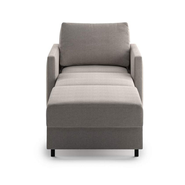 Safavieh Polar Cot Chair Sleeper - Oasis 01 - 110/6 Walnut | Luonto Furniture - POLA-ALV-OASI/01-110/6-WA