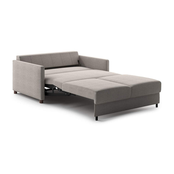 Safavieh Polar Full XL Loveseat Sleeper - Oasis 01 - 110/6 Walnut | Luonto Furniture - POLA-BLV-OASI/01-110/6-WA