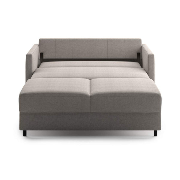Safavieh Polar Full XL Loveseat Sleeper - Oasis 01 - 110/6 Walnut | Luonto Furniture - POLA-BLV-OASI/01-110/6-WA