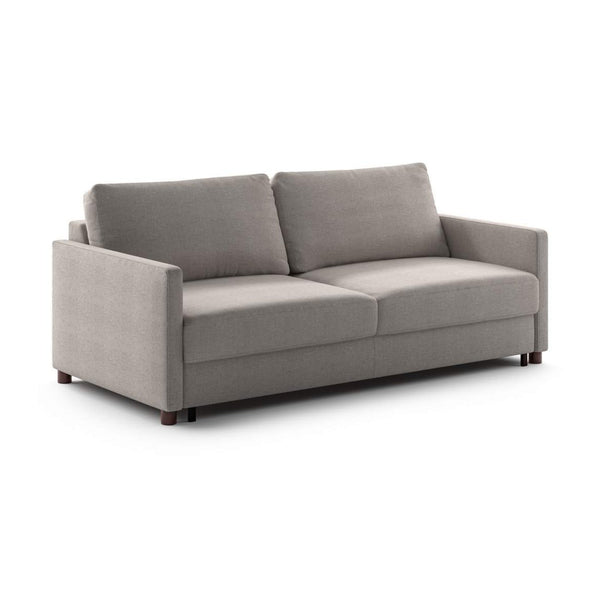 Safavieh Polar King Sofa Sleeper - Oasis 01 - 110/6 Walnut | Luonto Furniture - POLA-DLV-OASI/01-110/6-WA