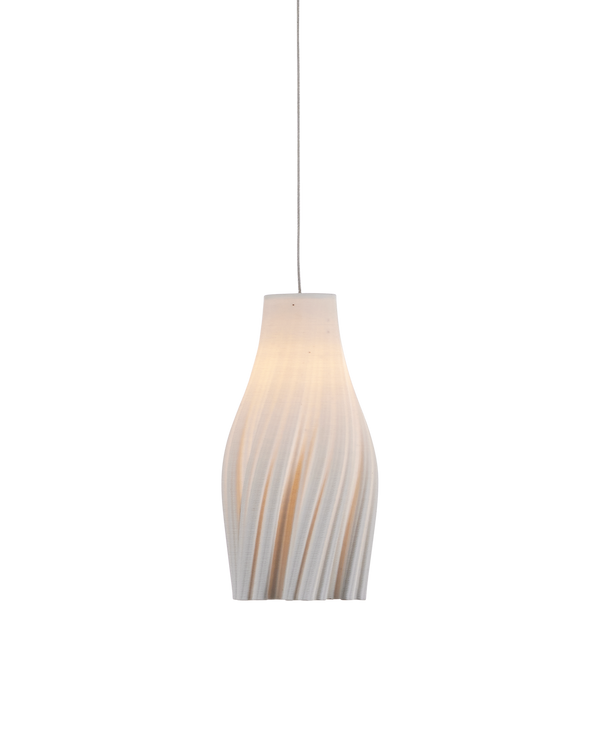 safavieh Posh 1-Light Round Multi-Drop Pendant - White | Currey & Co - 9000-1270