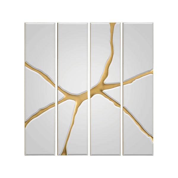 safavieh Ravine Quartet Mirror Panels | John Richard - JRM-1133