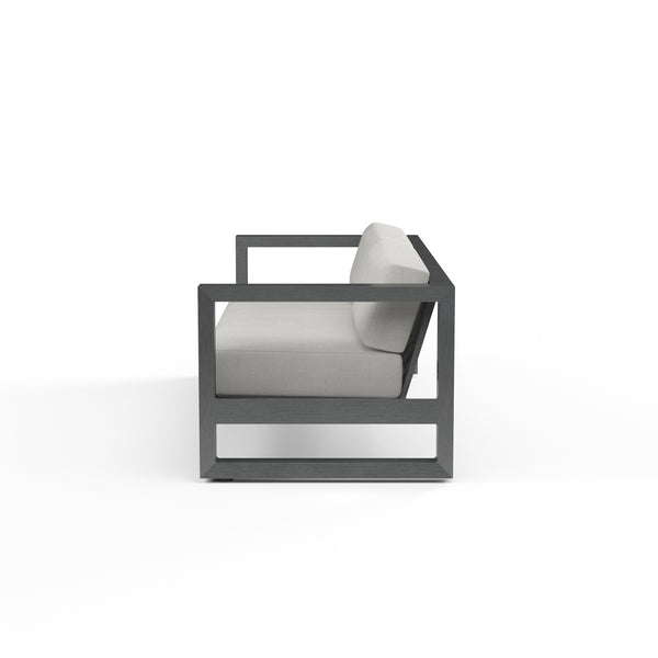 Safavieh Redondo Sofa In Cast Silver No Welt - Slate | Sunset West - SW3801-23-SLVR-STKIT