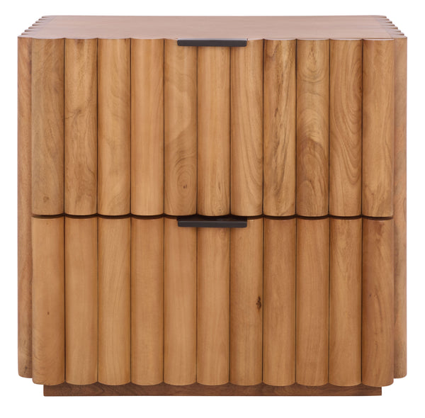 safavieh Renata Fluted Wood Nightstand | Safavieh Couture - SFV5545