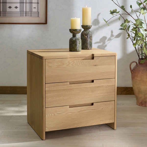 Safavieh Riverside Oak Wood Nightstand | Safavieh Couture - SFV9759