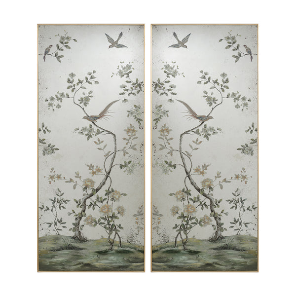 safavieh Roku Mirror Panels (Set Of Two) | John Richard - JRM-1109S2