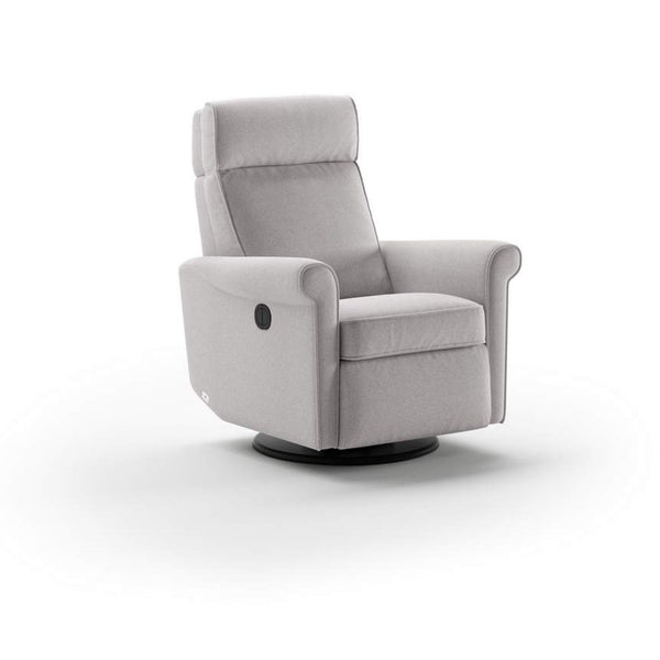 Safavieh Rolled Recliner - Power & Battery - Rene 01 | Luonto Furniture - ROLL-AR-PWR-RENE/01
