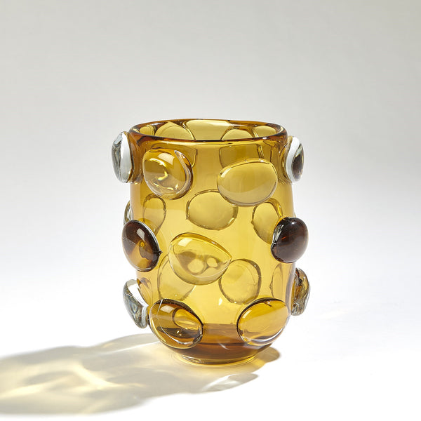 Safavieh Rondelle Vase-Amber-Sm | Global Views - 7.80628