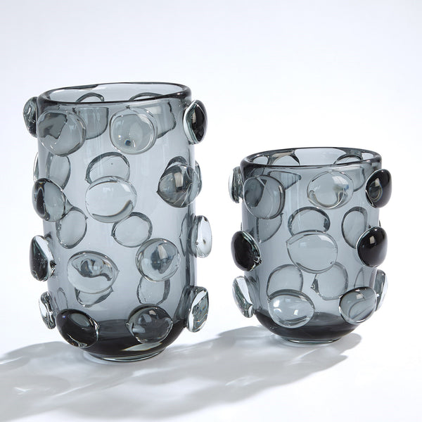 Safavieh Rondelle Vase-Grey-Lg | Global Views - 7.80641