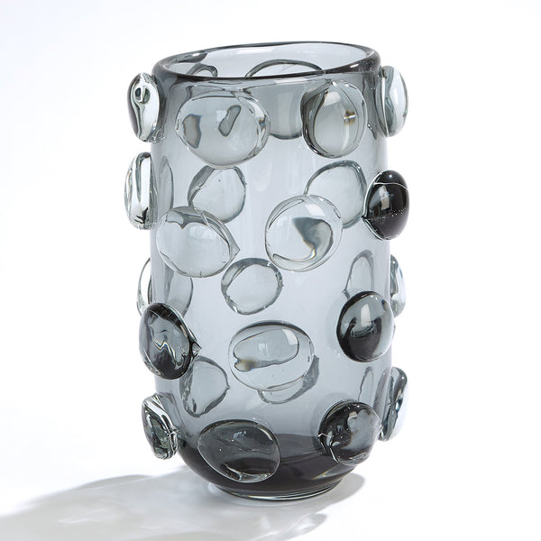 safavieh Rondelle Vase-Grey-Lg | Global Views - 7.80641