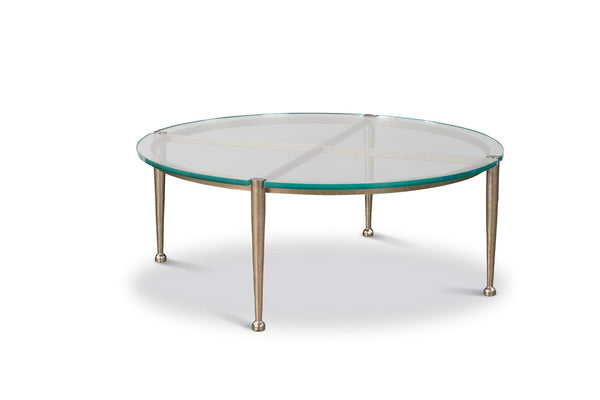 safavieh Round Glass Top Cocktail Table | Century Furniture - CAA-603