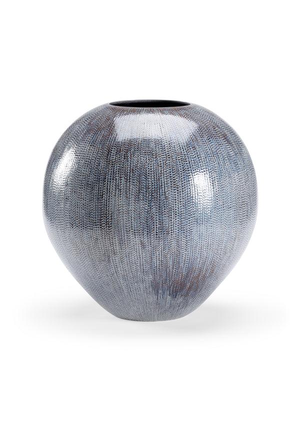 safavieh Round Granger Vase - Blue | Chelsea House - 383496