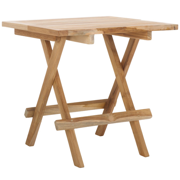Safavieh Saba Teak Folding Square Table | Safavieh – PAT6602