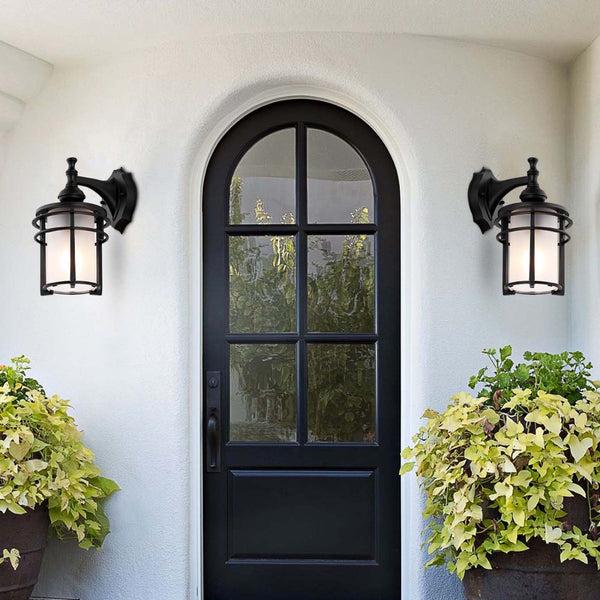 Safavieh Safavieh Adisyn Outdoor Wall Sconce - Black (Set Of 2)