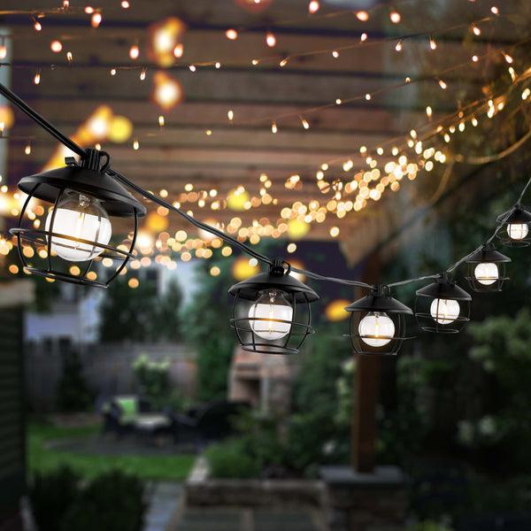 Safavieh Safavieh Agitha Led Outdoor String Lights - Black