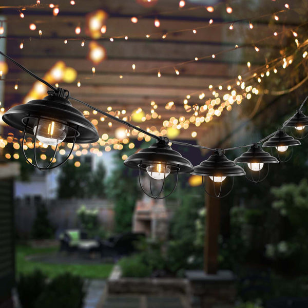 Safavieh Safavieh Aislin LED Outdoor String Lights - Black