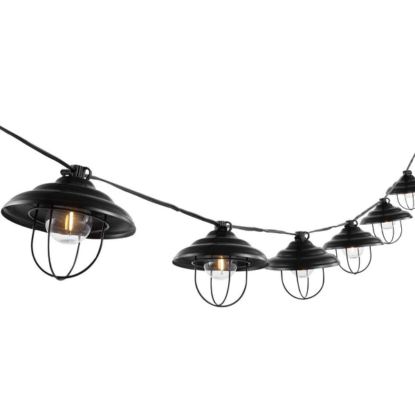 Safavieh Safavieh Aislin LED Outdoor String Lights - Black