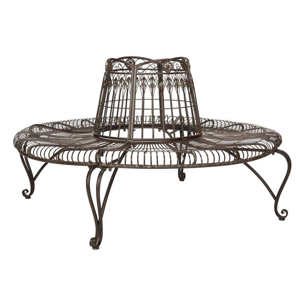 Safavieh Safavieh Ally Darling Wrought Iron Outdoor Tree Bench PAT5019