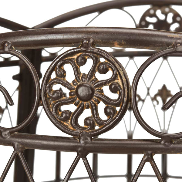 Safavieh Safavieh Ally Darling Wrought Iron Outdoor Tree Bench PAT5019