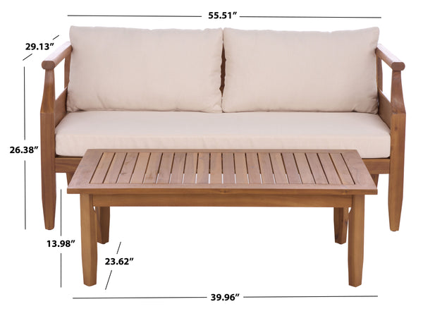 Safavieh Alta Bench And Table | Safavieh - PAT6812