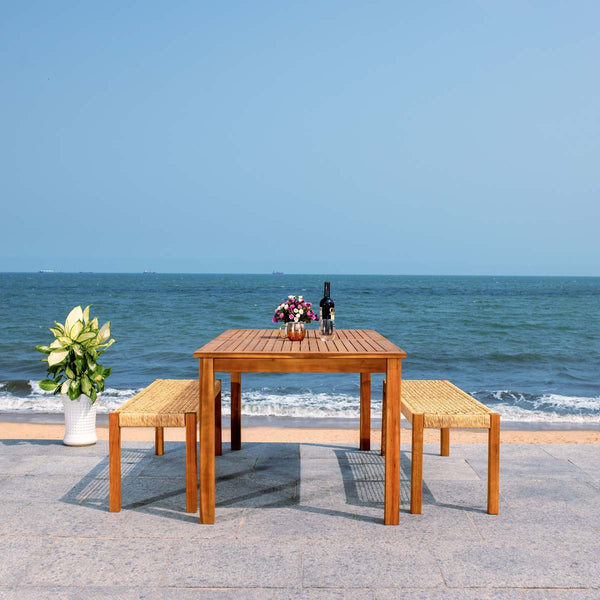 Safavieh Safavieh Aquina Dining Set - Natural / Natural