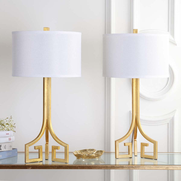 Safavieh Safavieh Arabelle Hardback 27.5 Inch H Table Lamp-Gold (Set Of 2)