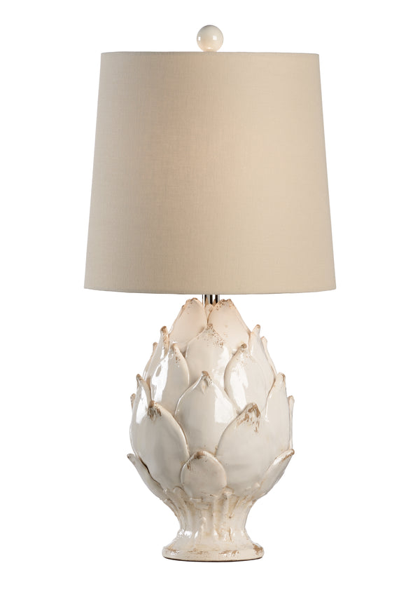 safavieh Artichoke Lamp - White | Chelsea House - 68954
