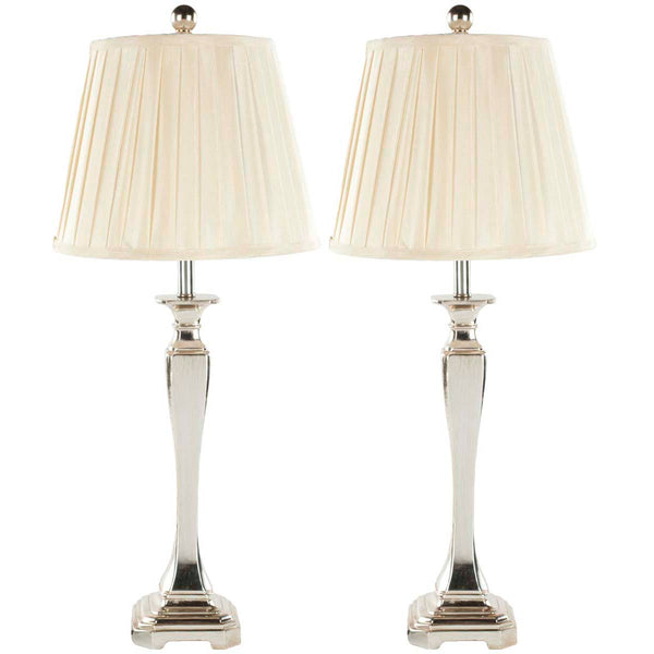 safavieh Safavieh Athena 27 Inch H Table Lamp-Champagne (Set of 2)
